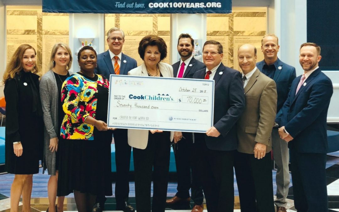 Fort Worth ISD Supports Cook Children’s Health Care