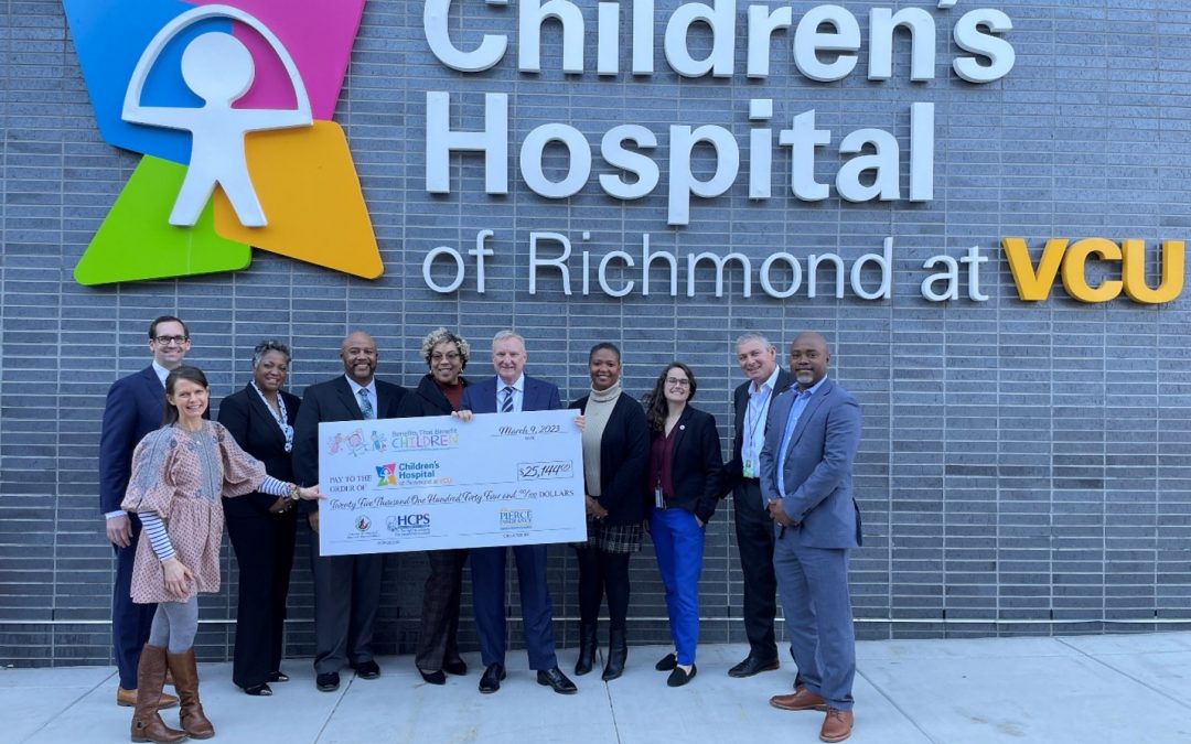 Henrico County: Government and Public Schools Supports Children’s Hospital of Richmond at VCU Through the Benefits That Benefit Children Program